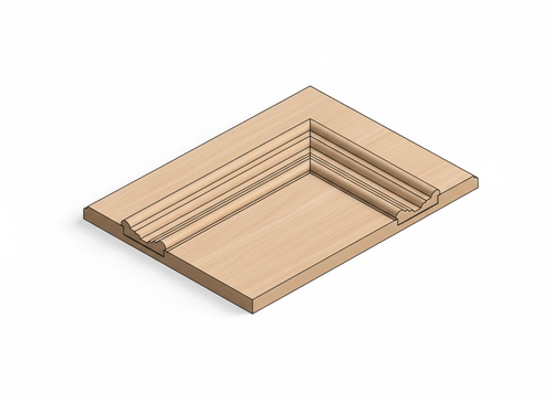 پروفیل ابزار درب ام دی اف NK76-2S